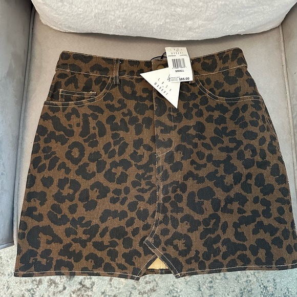 Lost + Wander Dresses & Skirts - Lost + Wander - Cheetah Leopard Print Skirt Size Small
